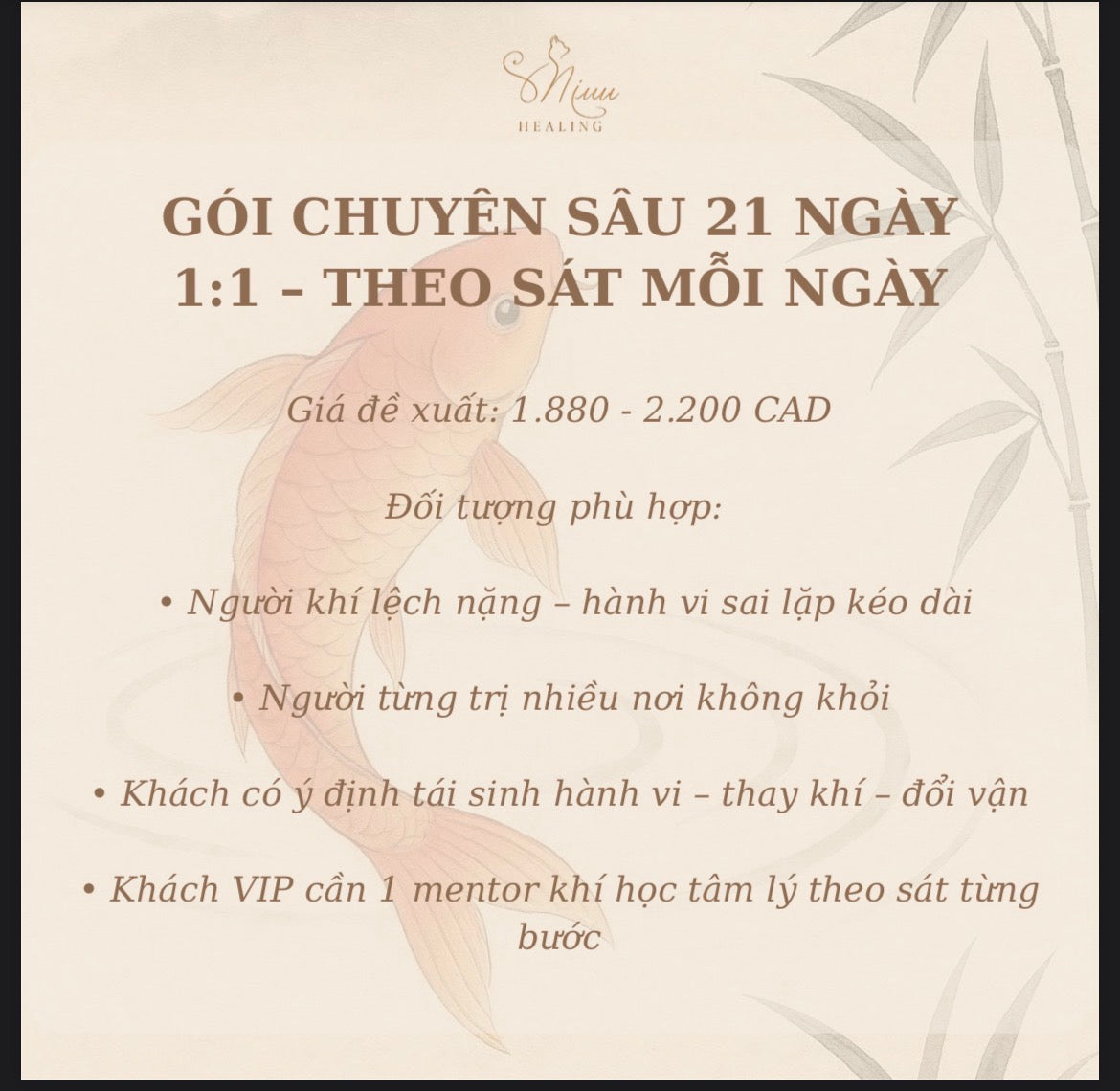 Gói Chuyên Sâu 21 Ngày